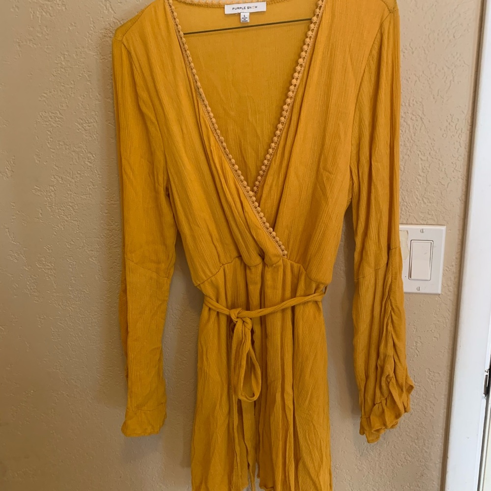 Yellow dress